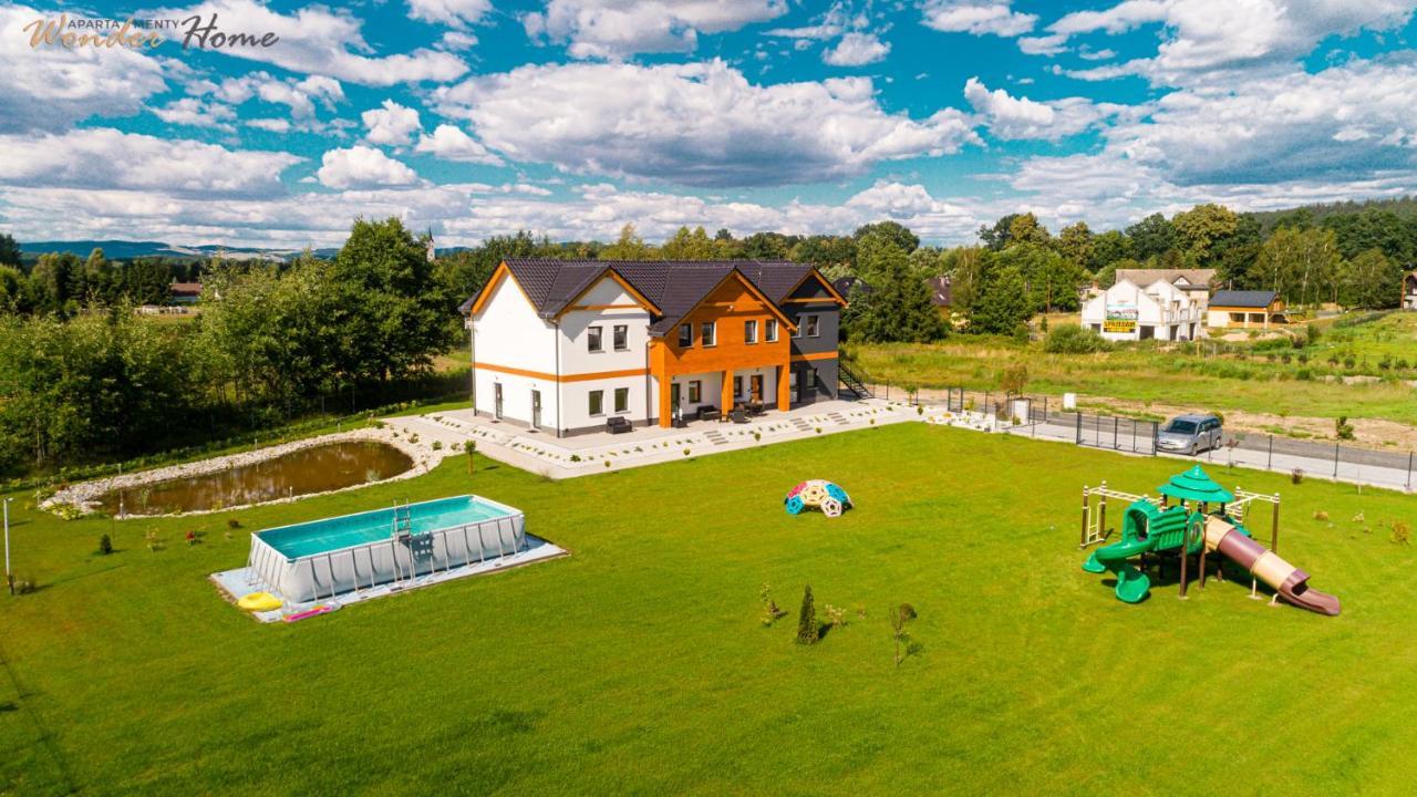Wonder Home - Apartamenty Halo Karkonosze Z Ogrodem, Sezonowym Basenem, Placem Zabaw I Widokiem Na Sniezke - Zlokalizowane Blisko Karpacza 마이스타코비체 외부 사진