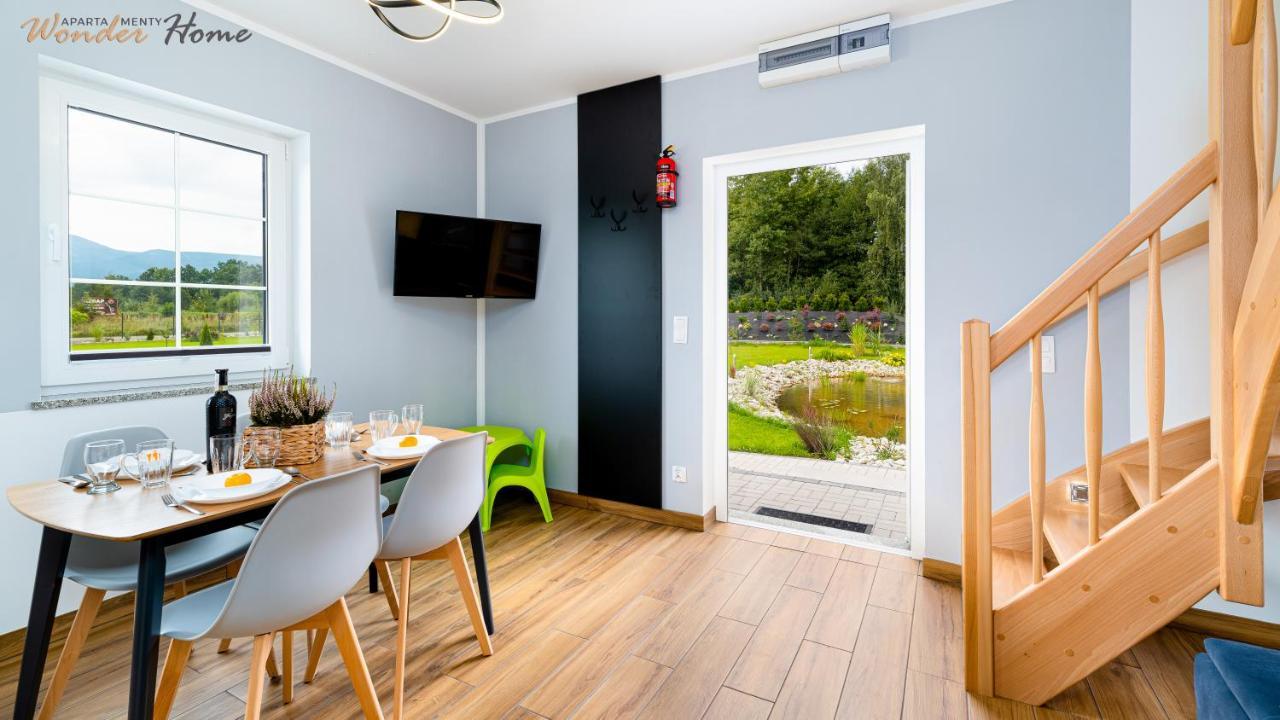 Wonder Home - Apartamenty Halo Karkonosze Z Ogrodem, Sezonowym Basenem, Placem Zabaw I Widokiem Na Sniezke - Zlokalizowane Blisko Karpacza 마이스타코비체 외부 사진